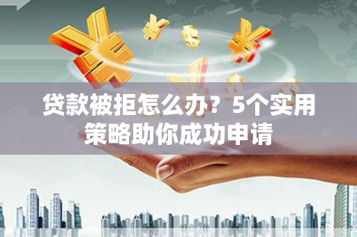 理塘贷款被拒怎么办？5个实用策略助你成功申请